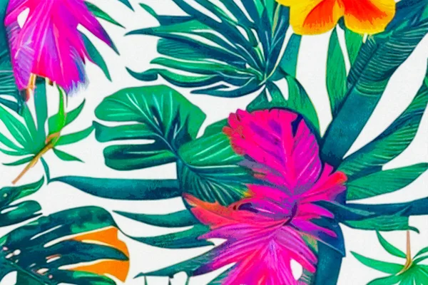 Pintura Aquarela Ilustração Botânica Imprimível Padrão Tecido Para Uso Artes — Fotografia de Stock