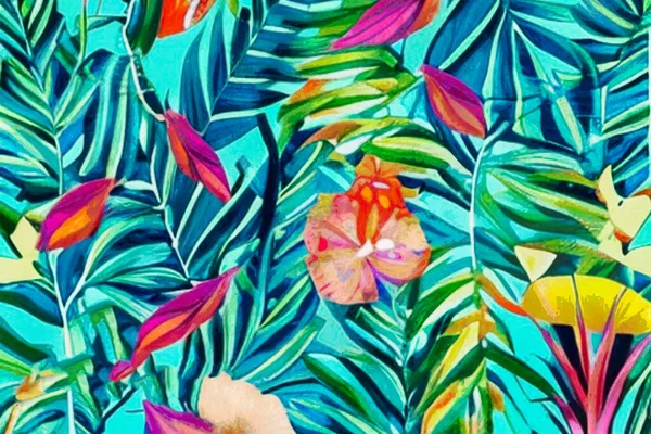 Akvarellmålning Botanisk Illustration För Grafiskt Tryck Textilmönster — Stockfoto