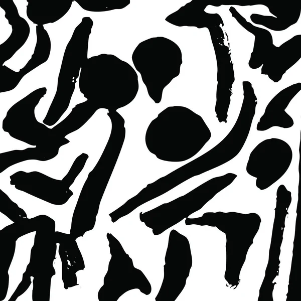 Ilustración Abstracta Blanco Negro Diseño Para Ropa Textiles Decoraciones Pared — Foto de Stock