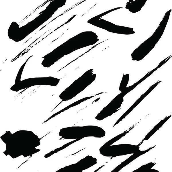 Zwart Wit Abstracte Illustratie Design Voor Kleding Textiel Wanddecoraties — Stockfoto