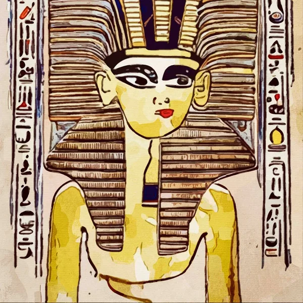Antico Egitto Sfondo Geroglifico Egiziano — Foto Stock
