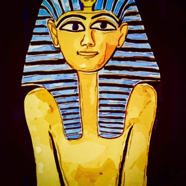 古埃及的背景 埃及象形文字 — 图库照片