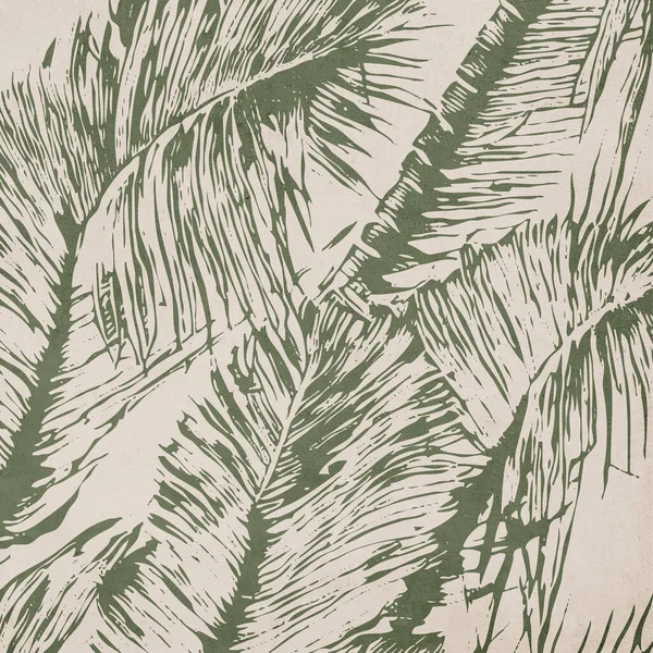 植物の背景 壁の装飾 カバーのためのパターン ヴィンテージグランジ古い — ストック写真