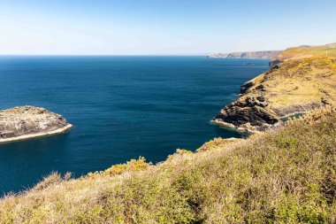 Boscastle, Cornwall, UK, Beautiful seaside landscape. 