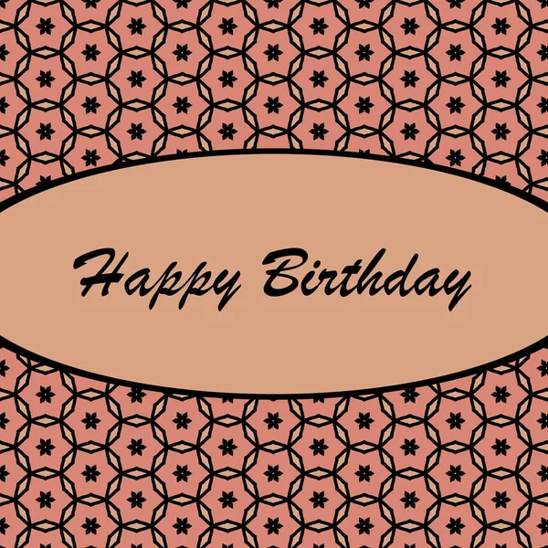 stock image Happy Birthday card design