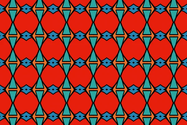 Kleurrijk Oosters Patroon Voor Textiel Behang Voor Gebruik Graphics Niet — Stockfoto