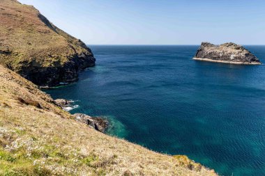 Boscastle, Cornwall, UK, Beautiful seaside landscape. 