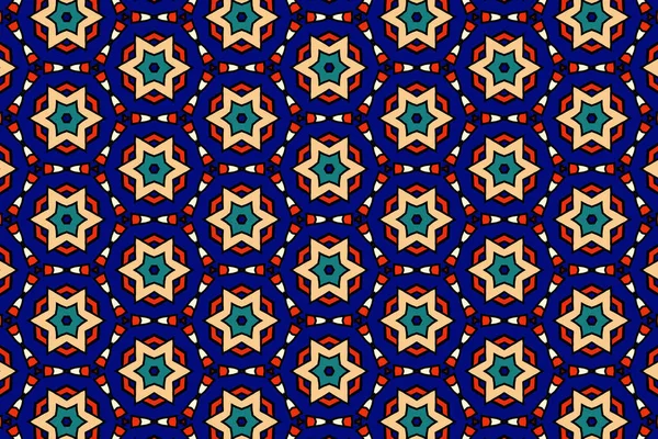 Farbenfrohe Orientalische Muster Für Textilien Tapeten Für Den Einsatz Grafiken — Stockfoto