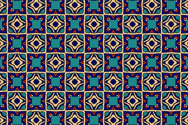 Colorful Oriental Pattern Textiles Wallpaper Use Graphics Generated — Stock Photo, Image
