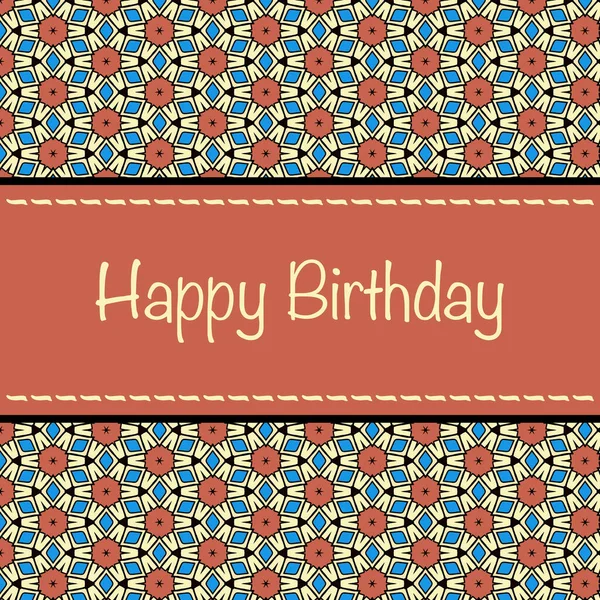 Happy Birthday Card Design — Stock Photo, Image