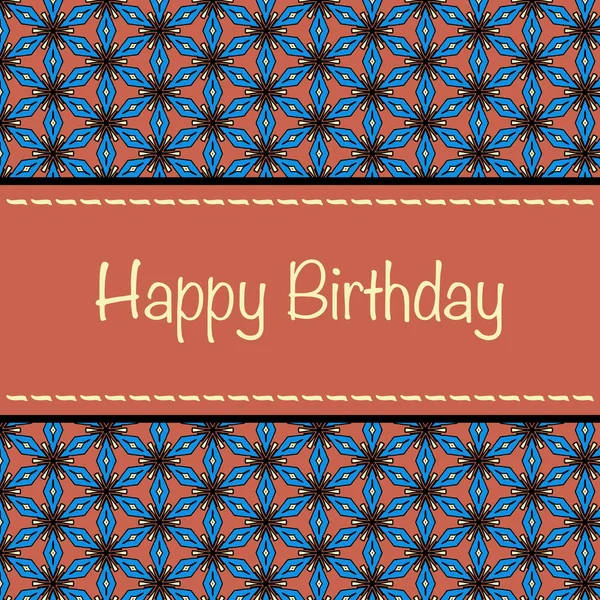 Happy Birthday Card Design — Stock Photo, Image