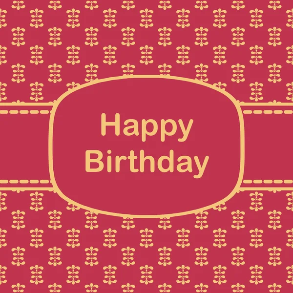 Happy Birthday Greeting Card Party Invitation Templates — Stock Photo, Image