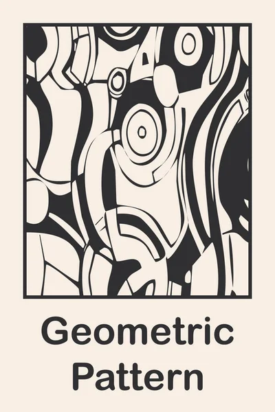 Печатные Минималистские Иллюстрации Геометрический Фон Bauhaus Абстрактные Шаблоны Обложек — стоковое фото