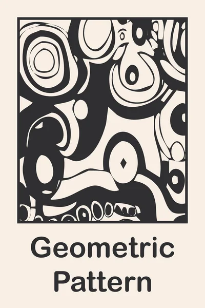 印刷可能なミニマリストイラスト バウハウスの幾何学的背景デザイン 抽象的なカバーテンプレート — ストック写真