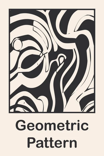 Мінімалістична Ілюстрація Друку Баугауз Геометричний Дизайн Фону Абстрактні Шаблони Обкладинок — стокове фото