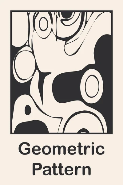 Nyomtatható Minimalista Illusztráció Bauhaus Geometriai Háttér Tervezés Absztrakt Borító Sablonok — Stock Fotó