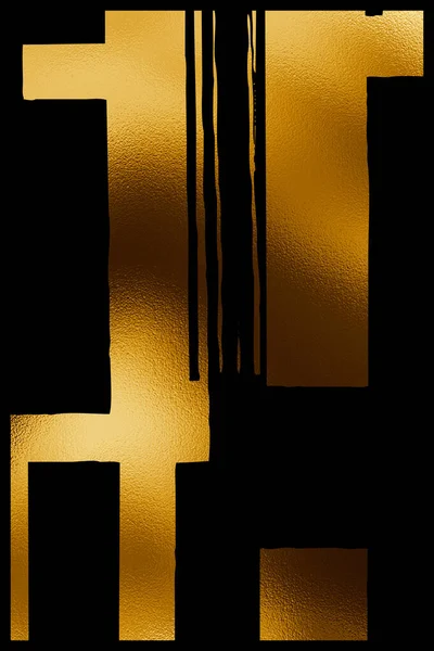 Abstracte Gouden Achtergrond Design Template Voor Uitnodiging Web Banner Verjaardag — Stockfoto
