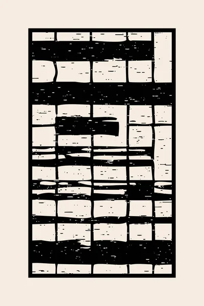 Чорно Білий Абстрактний Візерунок Використання Графіці — стокове фото