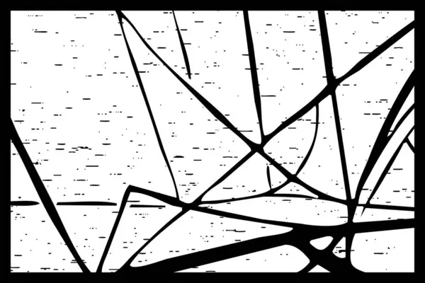 Patrón Abstracto Blanco Negro Formas Geométricas — Foto de Stock