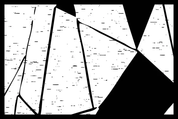 Abstrato Padrão Preto Branco Formas Geométricas — Fotografia de Stock