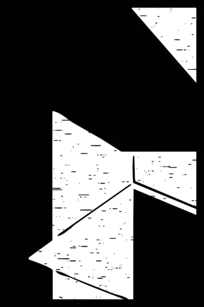 Abstrakcyjny Czarno Biały Wzór Kształty Geometryczne — Zdjęcie stockowe