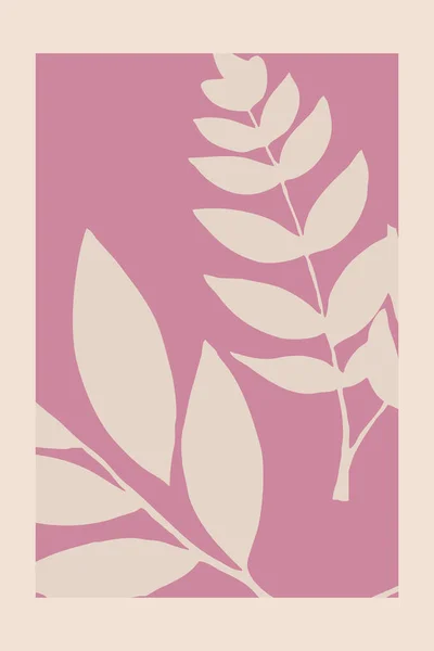 Ilustración Botánica Imprimible Inspirada Trabajo Morris — Foto de Stock