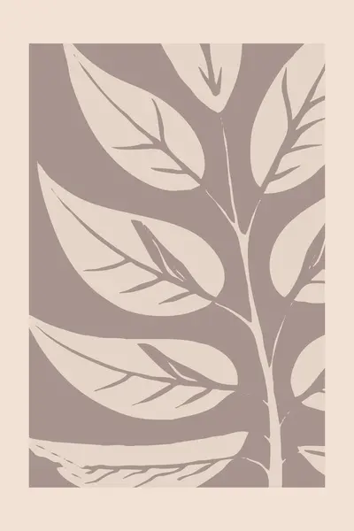 Ilustración Botánica Imprimible Inspirada Trabajo Morris —  Fotos de Stock