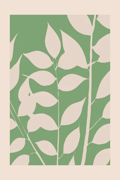 Illustration Botanique Imprimable Inspirée Travail Morris — Photo