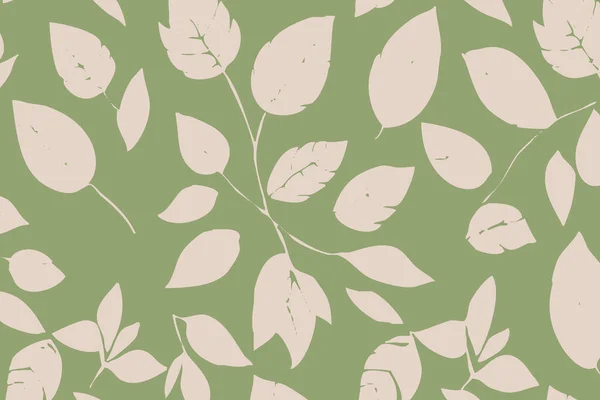 Minimalist Background Botanical Pattern — Stock Photo, Image