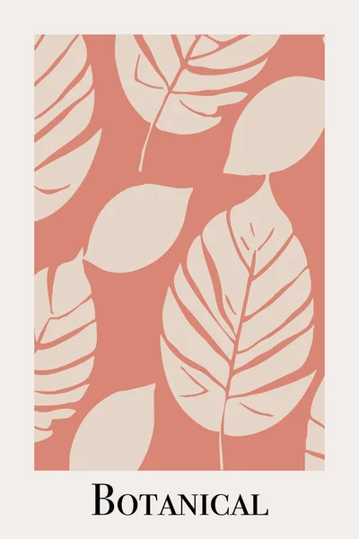 モリスの作品に触発された印刷可能な植物のイラスト — ストック写真