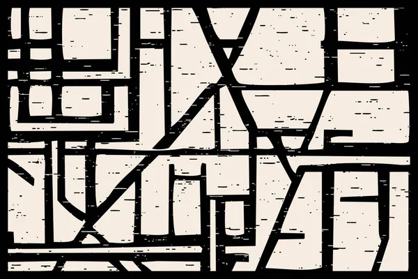 Abstraktes Schwarz Weiß Muster Für Den Einsatz Grafiken — Stockfoto