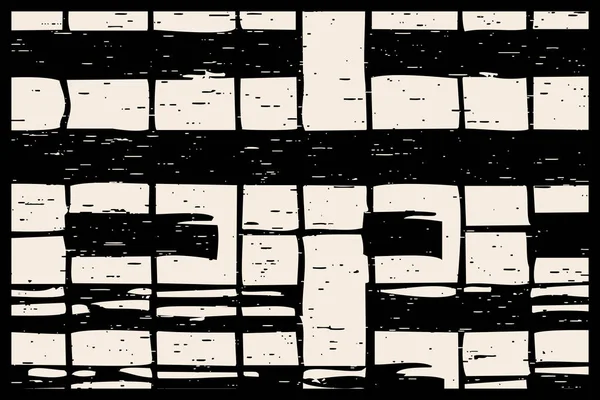 グラフィックで使用するための黒と白の抽象パターン — ストック写真
