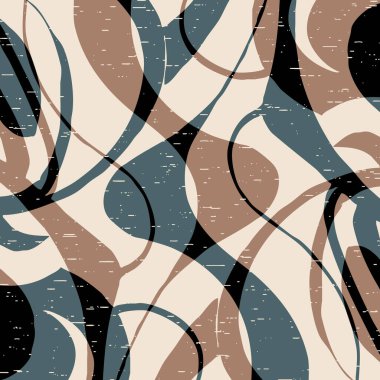 Malzemeler için geometrik şekilli soyut desen. Grafiklerde kullanmak için. 