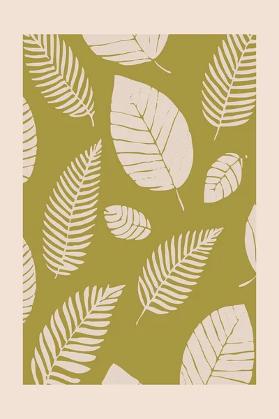 Illustration Botanique Imprimable Modèle Pour Couvertures Cartes Visite Invitations — Photo