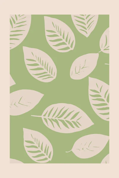 Druckbare Botanische Illustration Muster Für Einbände Visitenkarten Einladungen — Stockfoto