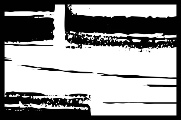 Soyut Siyah Beyaz Desen Grafiklerde Kullanmak Için Çağdaş Minimalist Tarzda — Stok fotoğraf