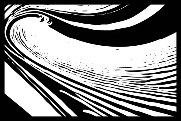 Абстрактный Черно Белый Рисунок Использования Графике Оформления Стен Современном Минималистском — стоковое фото