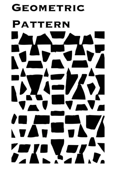 Basılabilir Minimalist Illüstrasyon Geometrik Arkaplan Tasarımı Soyut Kapak Şablonları — Stok fotoğraf