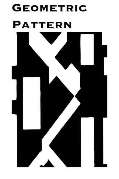 Tryckbar Minimalistisk Illustration Geometrisk Bakgrund Design Abstrakta Täckmallar — Stockfoto