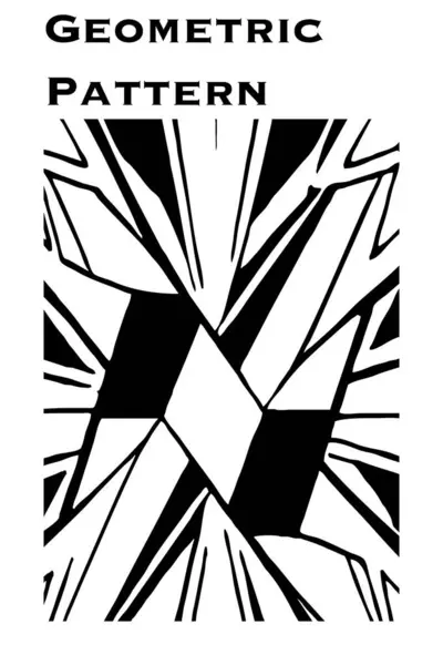 Nyomtatható Minimalista Illusztráció Geometriai Háttér Tervezés Absztrakt Borító Sablonok — Stock Fotó
