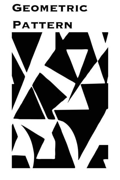 Basılabilir Minimalist Illüstrasyon Geometrik Arkaplan Tasarımı Soyut Kapak Şablonları — Stok fotoğraf
