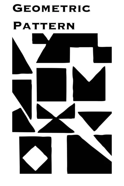Afdrukbare Minimalistische Illustratie Geometrische Achtergrond Ontwerp Abstracte Omslag Sjablonen — Stockfoto