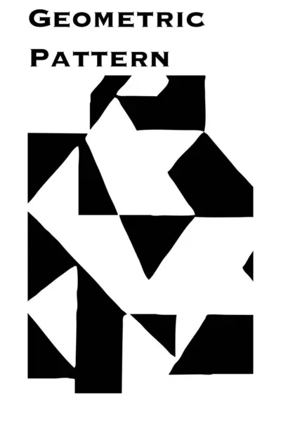 Illustration Minimaliste Imprimable Conception Fond Géométrique Modèles Couverture Abstraits — Photo