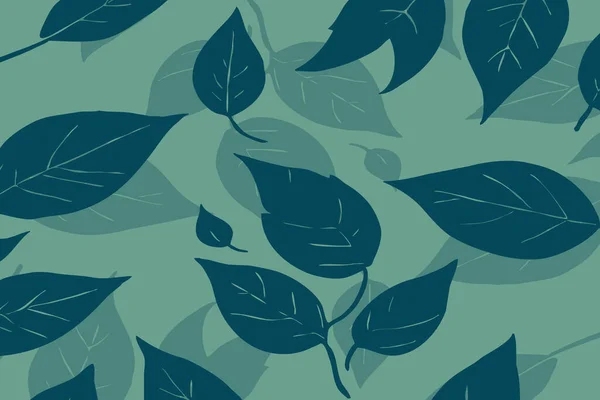 Botanikai Háttér Absztrakt Növényi Formák Minimalista Illusztráció Faldekorációra Való Nyomtatáshoz — Stock Fotó