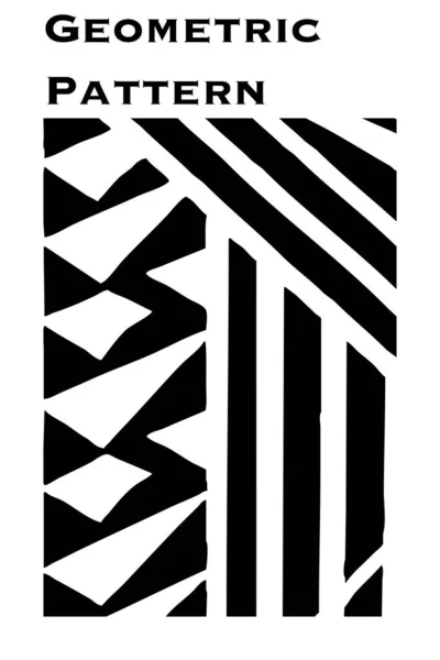 Ilustración Minimalista Imprimible Diseño Fondo Geométrico Plantillas Cubierta Abstracta — Foto de Stock