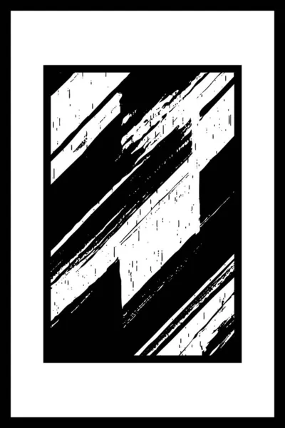 Modèle Abstrait Noir Blanc Utiliser Dans Les Graphiques — Photo