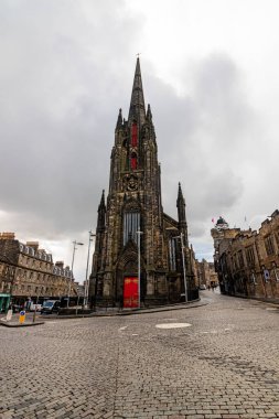 4 Mayıs 2021 Edinburgh İskoçya Birleşik Krallık. Şehir Mimarisi.