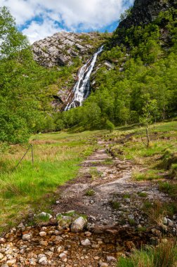 Glencoe İskoçya Birleşik Krallık. Güzel dağ manzarası.