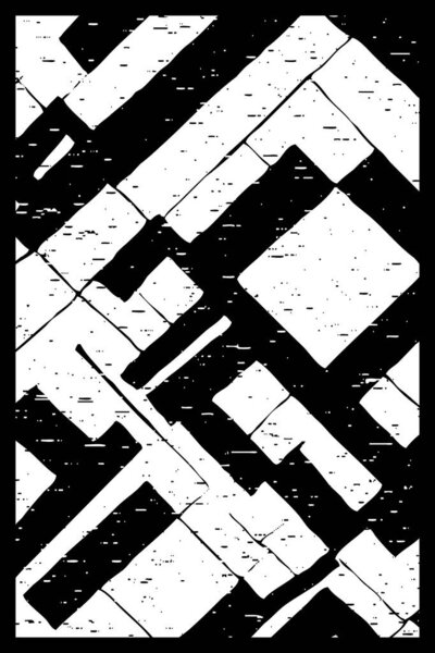 Abstract black and white pattern. For use in graphics. Minimalist illustration for printing on wall decorations