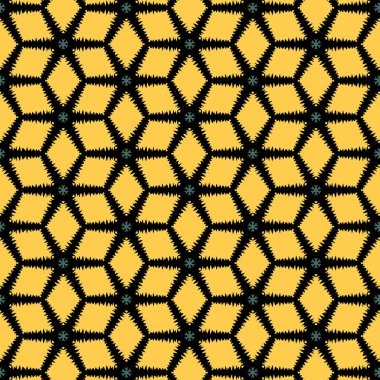 Grafiklerde kullanılmak üzere tekstil, duvar kağıdı için oryantal desen . 